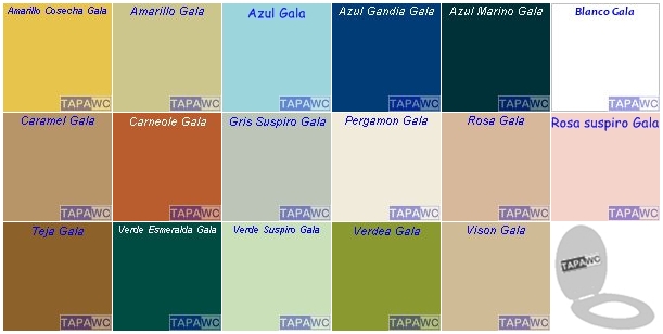 GAMA COLORES GALA TAPAWC