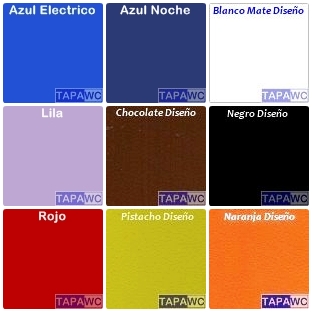 NUEVOS COLORES DISEÑO PARA TAPAWC COMPATIBLES ROJO LILA Y AZUL NOCHE