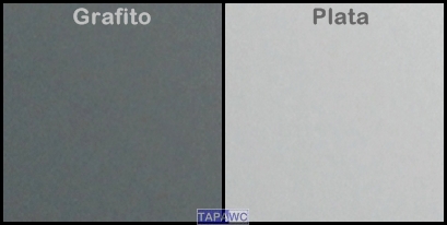 NUEVOS COLORES METALIZADOS PARA TAPAWC COMPATIBLE PLATA Y GRAFITO