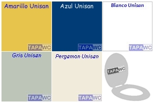 GAMA COLORES UNISAN TAPAWC
