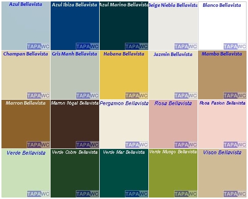 GAMA COLORES BELLAVISTA TAPAWC